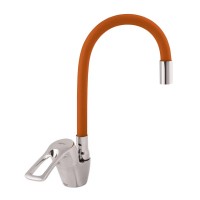 Смеситель для кухни ZERIX YUB 181 REFLECTOR ORANGE